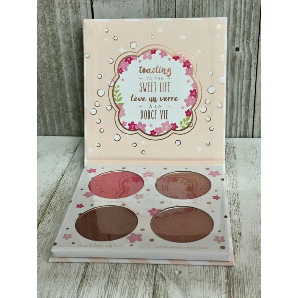 Beauty Bakerie Cotton Candy Champagne Blush highlighter Palette NEW NIP